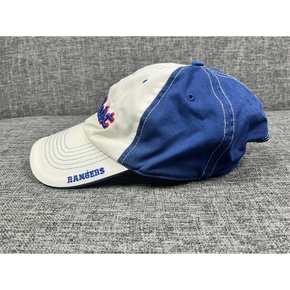 Titleist Texas Rangers 47 Brand Hat Blue White Adjustable Strapback Golf Cap